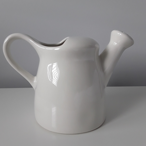 New Rae Dunn ceramic watering can "Bliss" - Picture 3 of 3